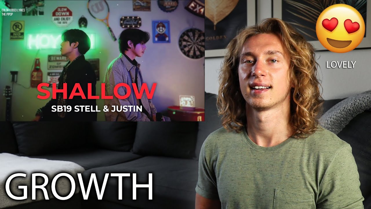 SB19 STELL & JUSTIN - SHALLOW by Lady Gaga & Bradley Cooper Cover | Singer Reaction!