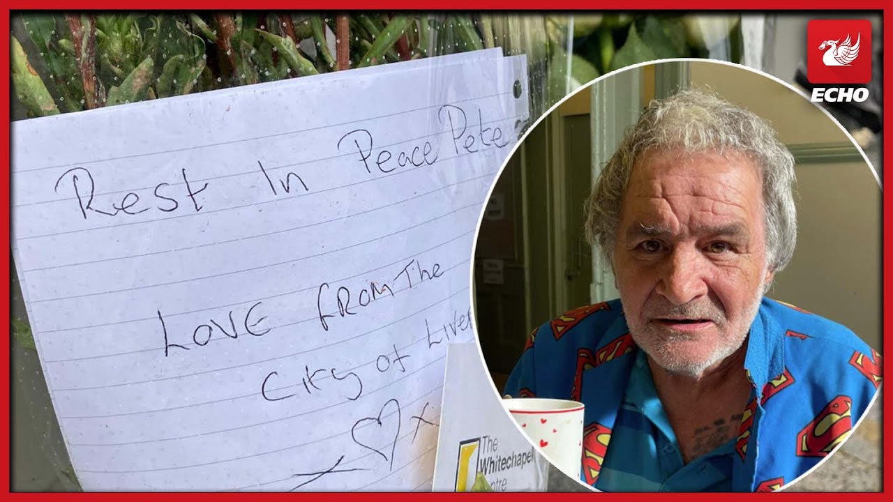 People of Liverpool react to the death of beloved busker Pete