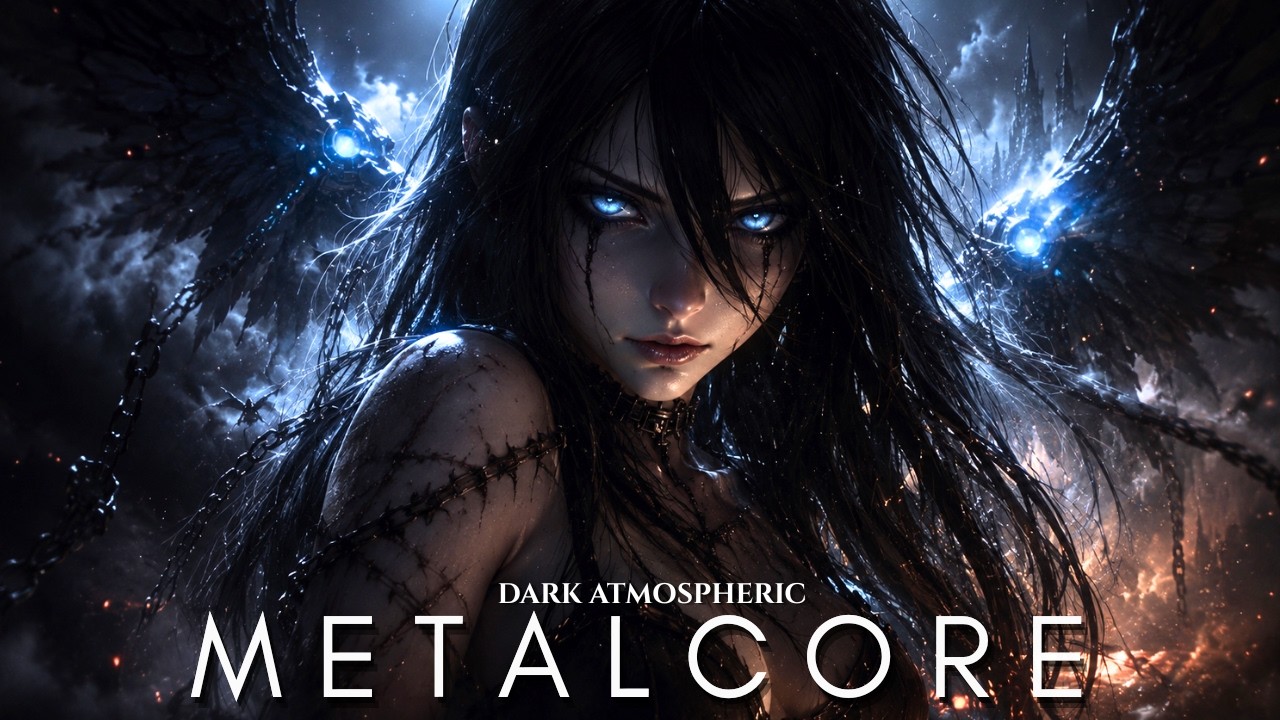 Nocturnal Requiem 💀 Dark Atmospheric Metalcore Instrumental Mix | Melodic & Cinematic