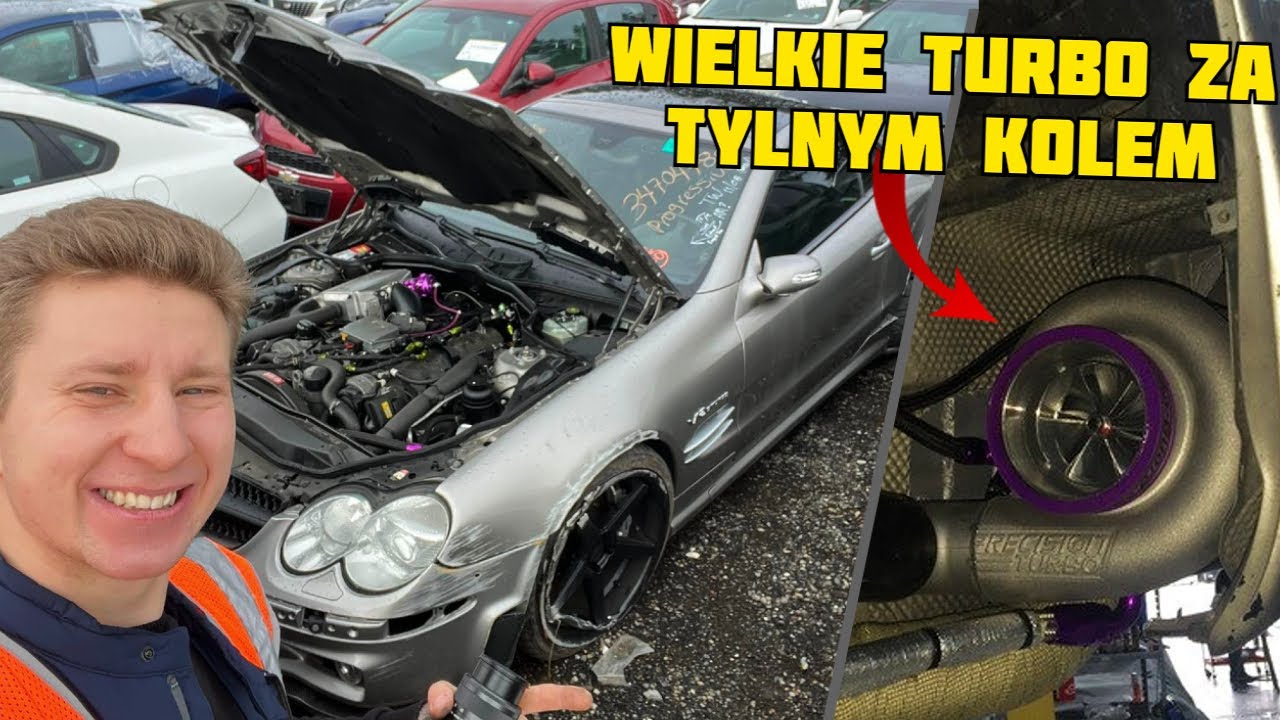 Znalazłem rzadkiego SL 65 AMG V12 na aukcji w USA! Mercedes okazał się być mocno zmodyfikowany