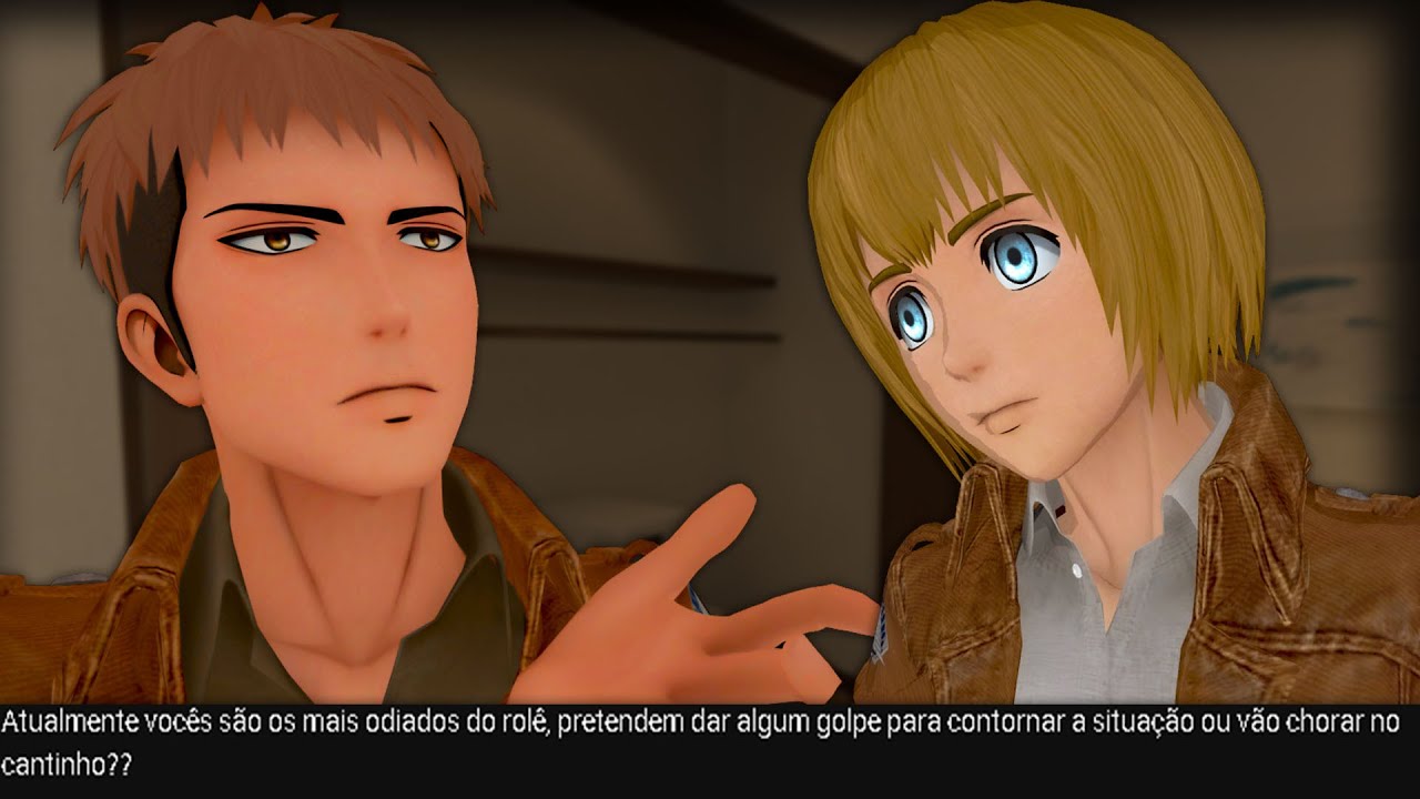ARMIN E JEAN RESPONDEM ATTACK ON TITAN (AOTVR)