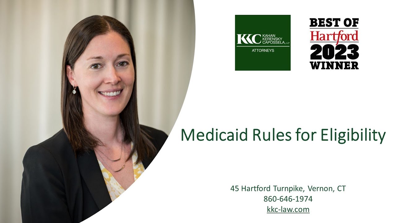 Medicaid Rules for Eligibility