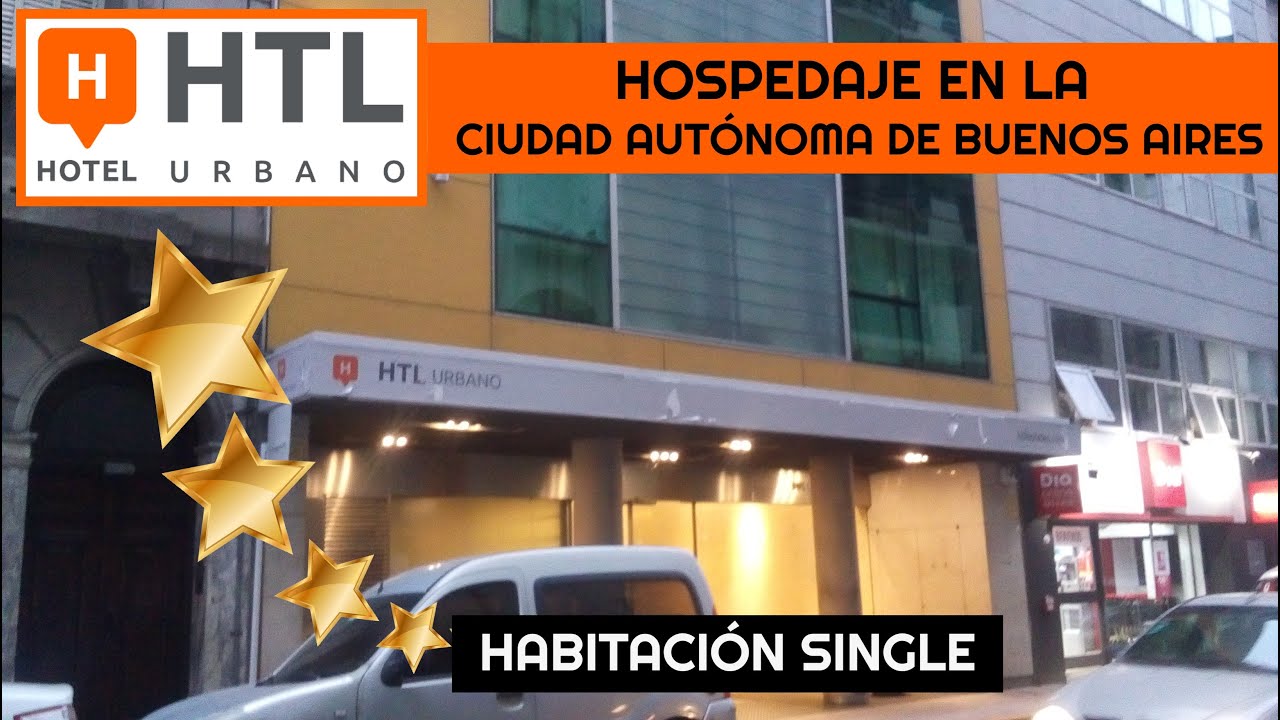 Hotel HTL URBANO ⭐⭐⭐⭐ comodidad en el centro porteño