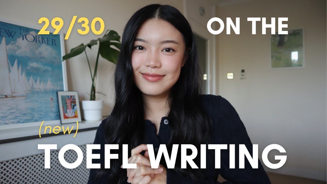 Как я получил 29/30 в НОВОМ разделе письменной части TOEFL | управление временем, шаблоны для пис...