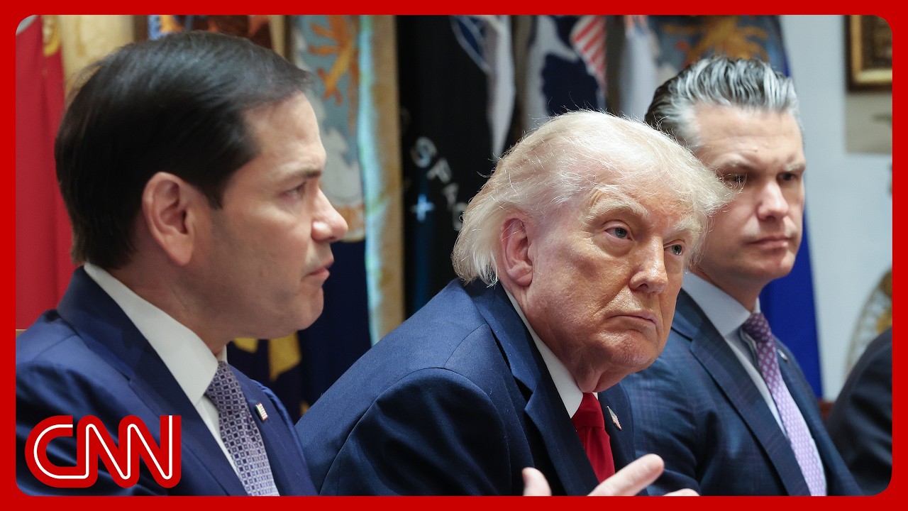 Iran, Hamas disarmament, $1.8B fund & more: President Trump holds Cabinet meeting