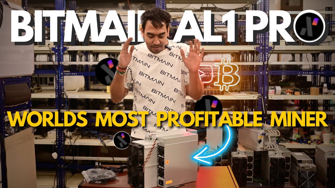 BITMAIN AL1 PRO 16.6TH Review & Setup guide🔥 Crypto Mining India 🚀#bitcoinmining #Alephium #bitmain