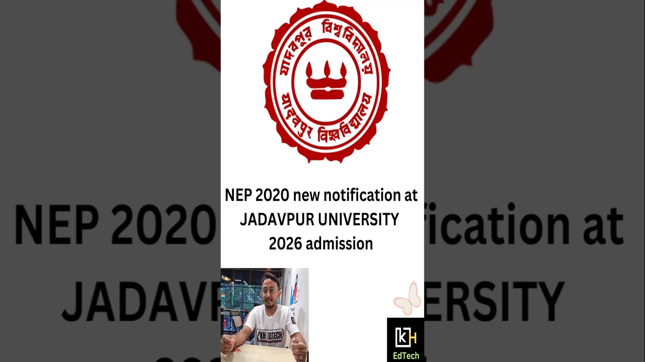 Nep 2020 at Jadavpur university kolkata #nep2020 #jadavpuruniversity