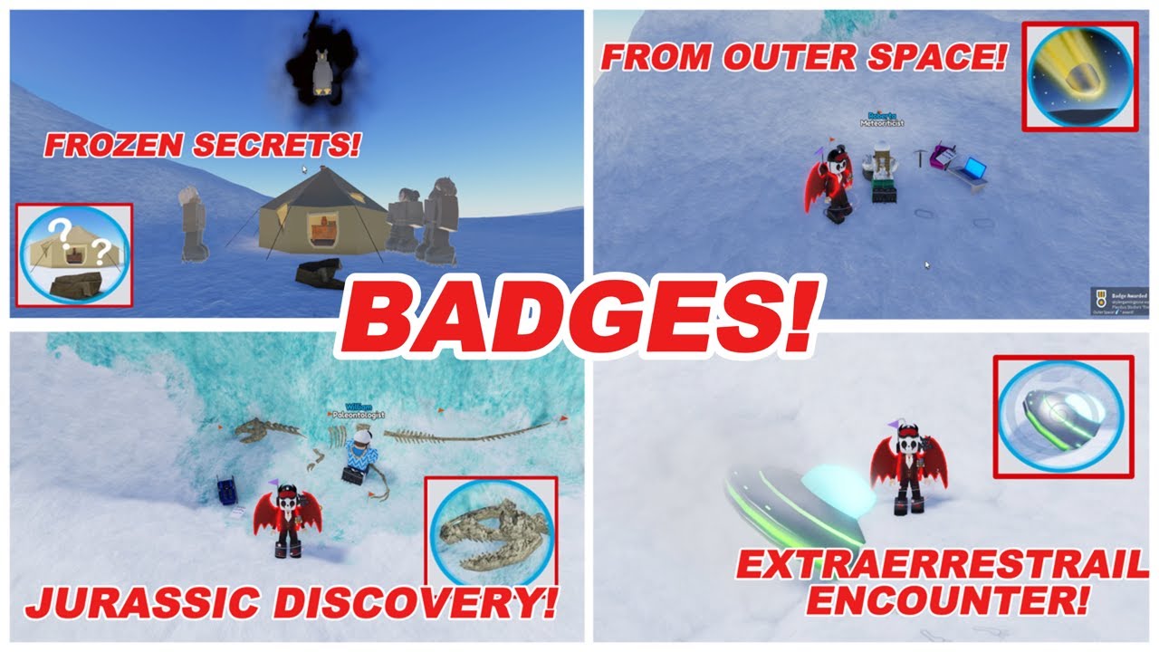 Unlock All Badges in Expedition Antarctica! ❄️ Frozen Secrets, UFOs & More!. #expeditionantarctica