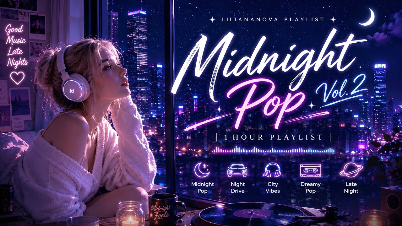 🌌 Midnight Pop Vol.2 | Ballad & R&B | Quiet Night Vibes | 1 Hour | 밤에 듣기 좋은 팝송 | 1시간