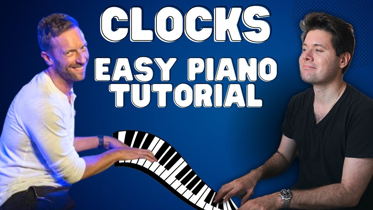 Clocks - Coldplay | ЛЕГКИЙ УЧЕБНИК ИГРЫ НА ФОРТЕПИАНО