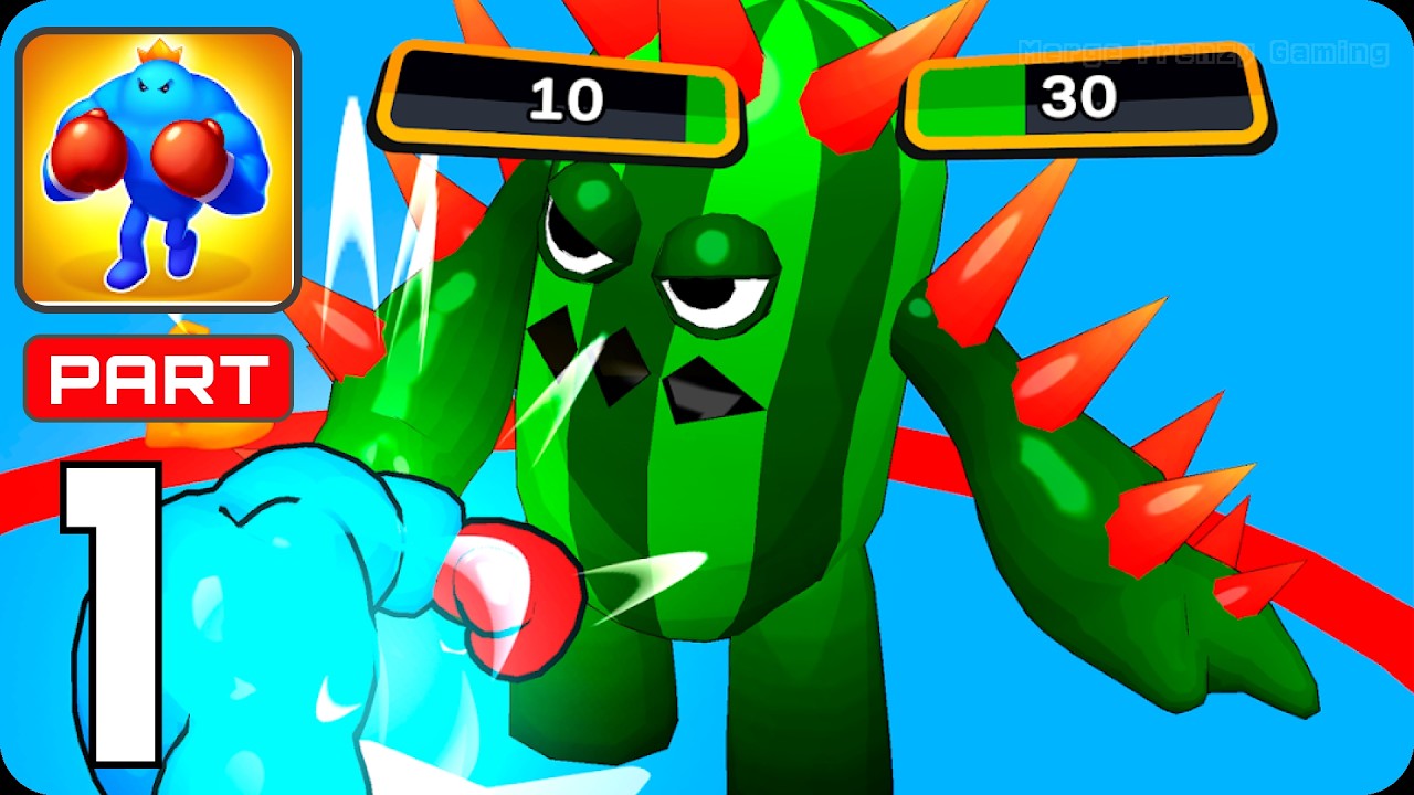 Punchy Race: Run & Fight Game | All Levels Gameplay Walkthrough Ep 001 (iOS, Android)