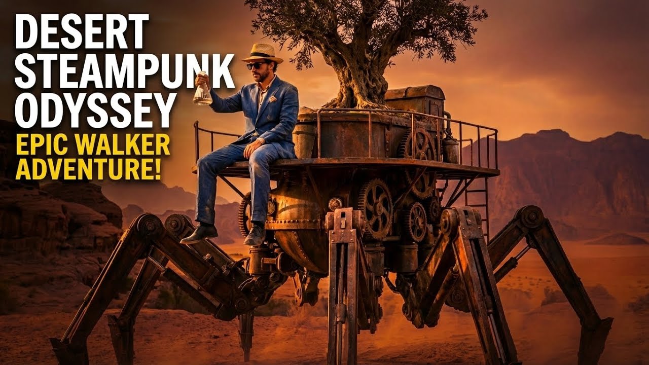 A Steampunk Fever Dream Retro-Mechanical | AI Short Film