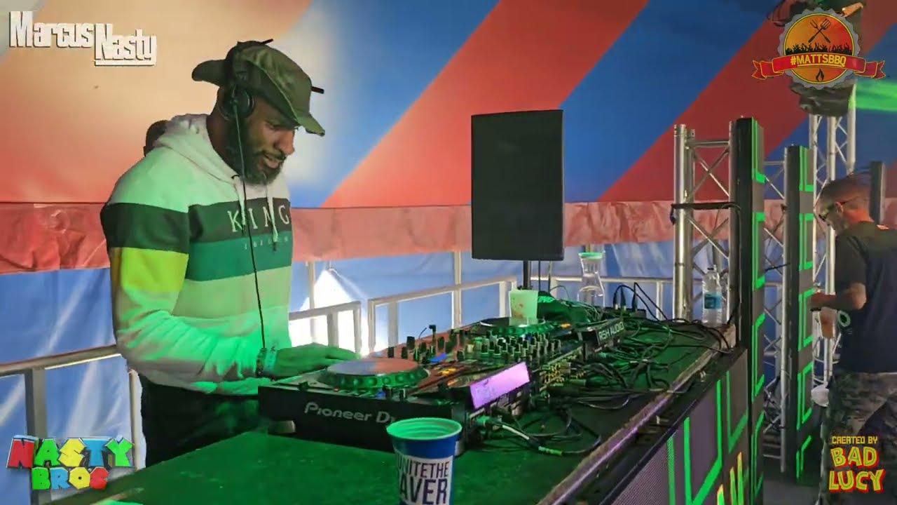 Marcus Nasty at Matts BBQ 2024 with Mic Man Frost, Ramzee & Riskgo