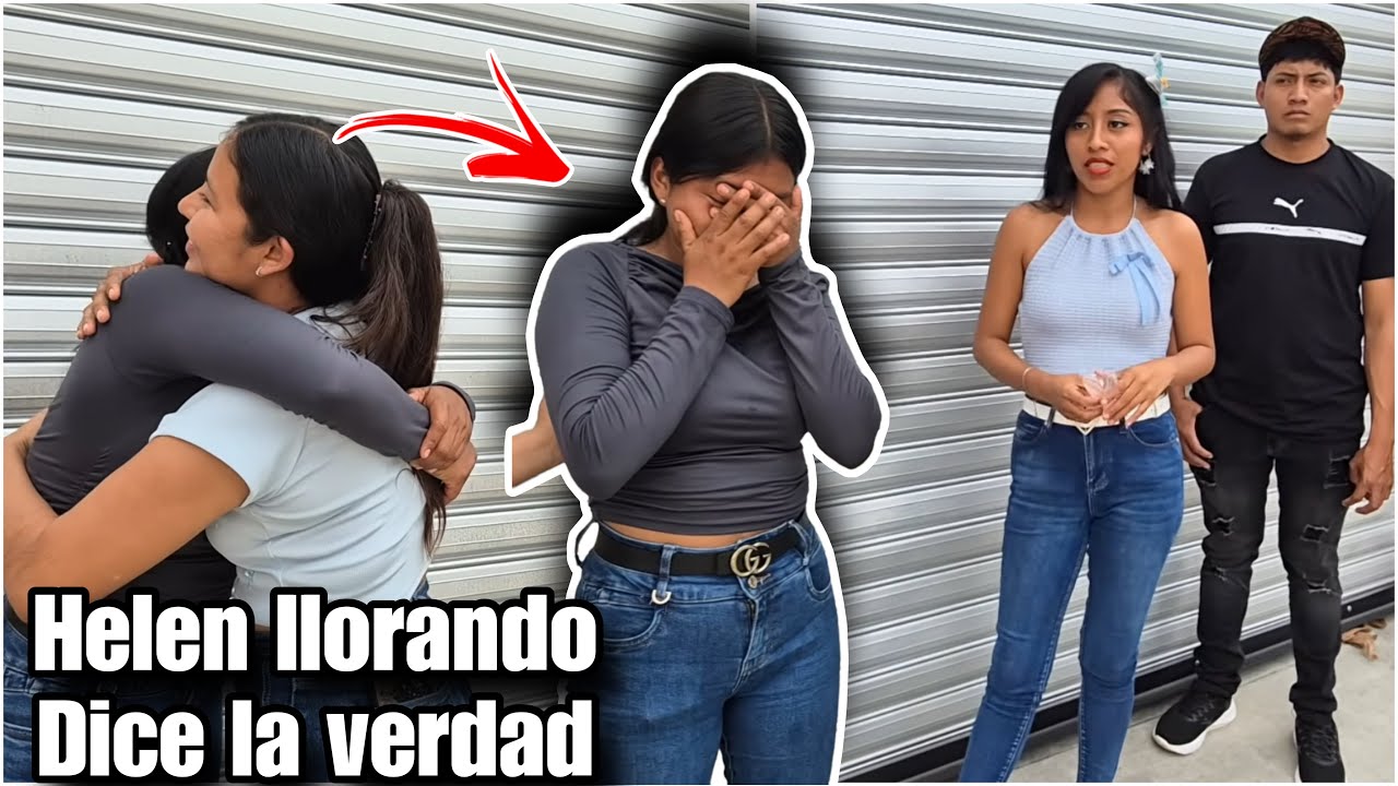 Helen no se quería ir del grupo, pero alguien la está obligando, lloró junto a Dayri￼😭