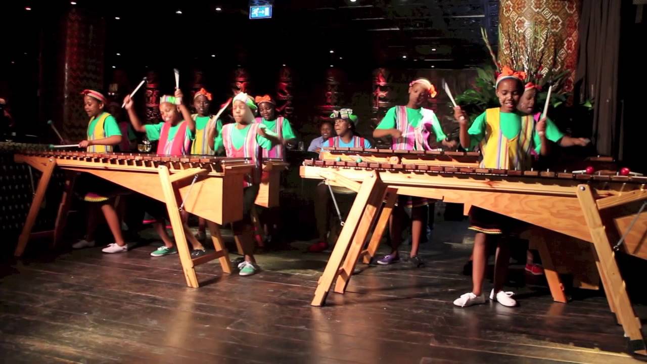 The Marimba Children of Education Africa at Shaka Zulu London 16th October 2013