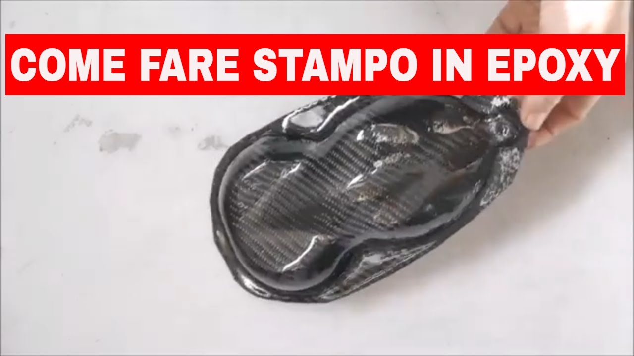 Come fare uno stampo e controstampo con resina epossidica e gomma siliconica