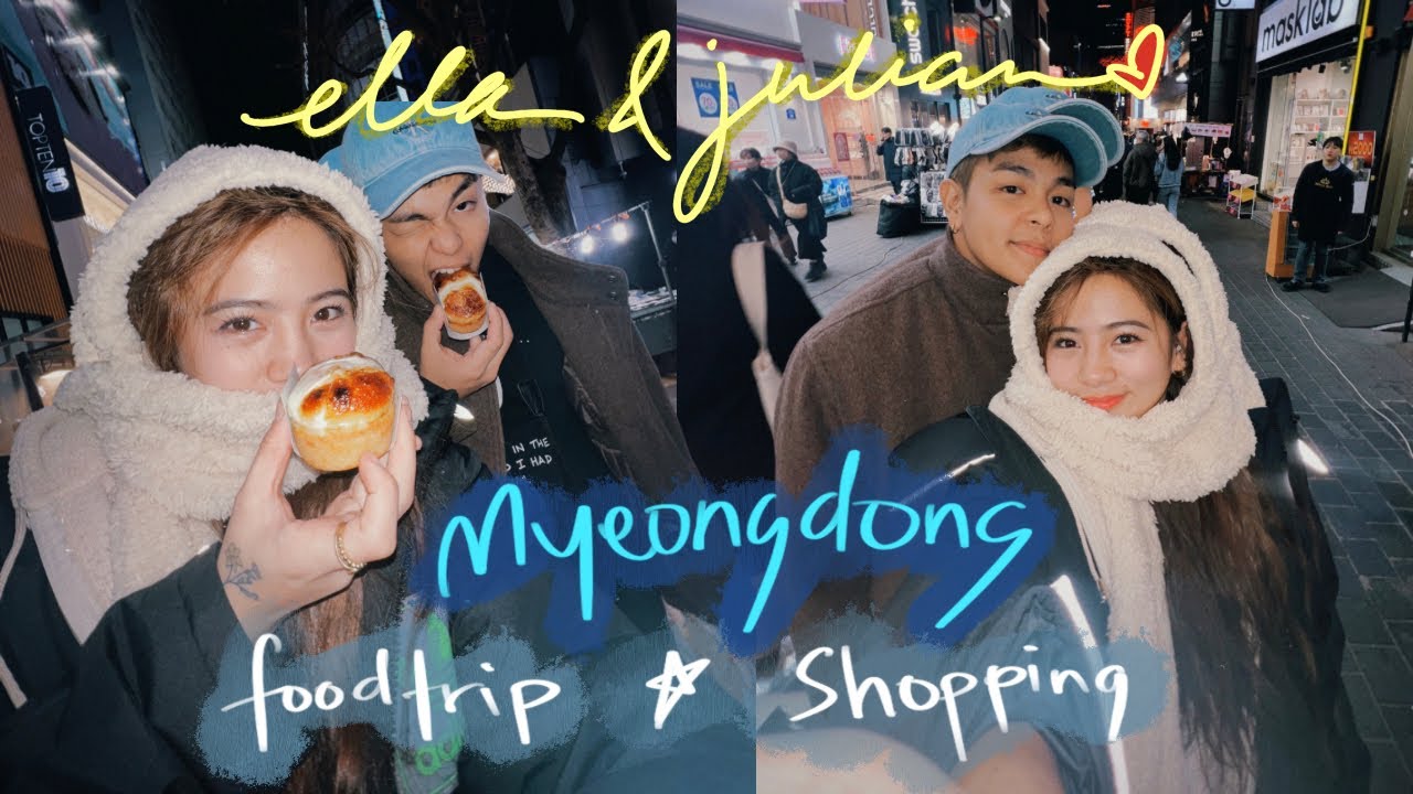 Myeongdong para mag-Shopping at Food Trip 😜