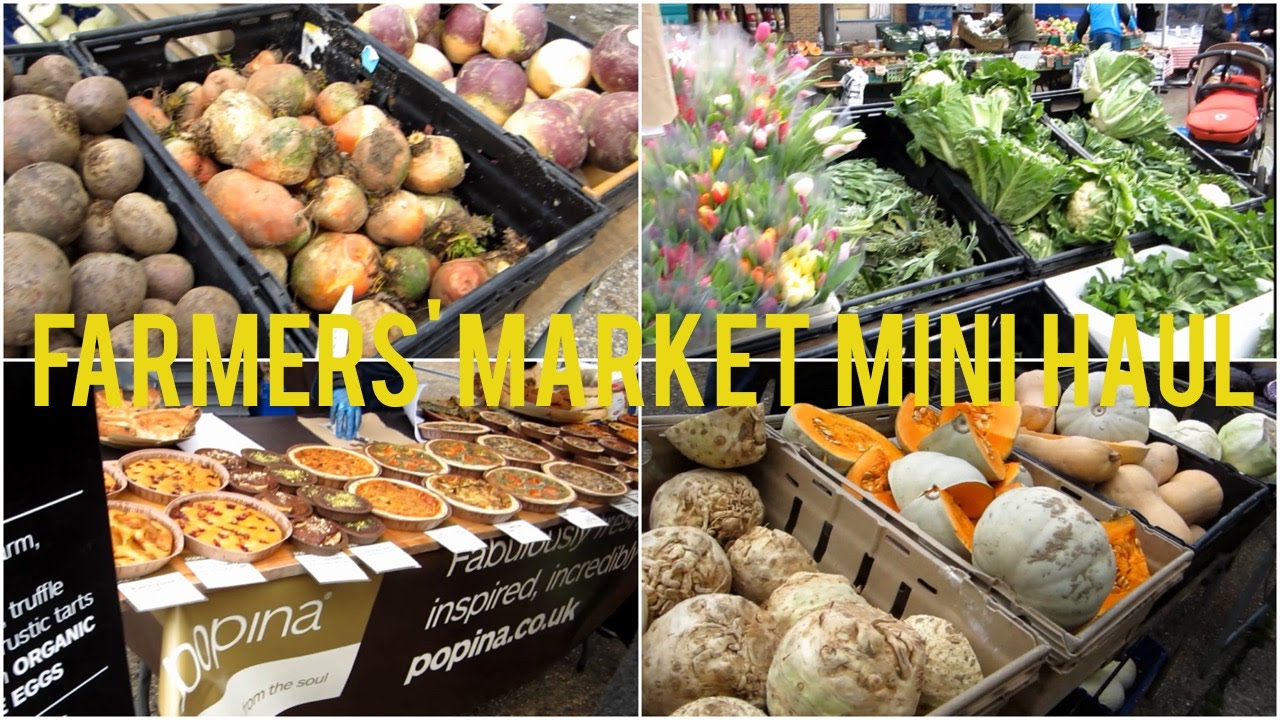 Notting Hill Farmers' Market Mini Haul!