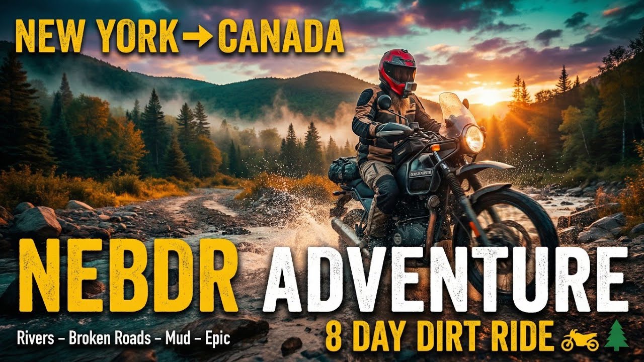 NEBDR: 8 Days from New York to Canada | Full Backcountry Adventure Movie