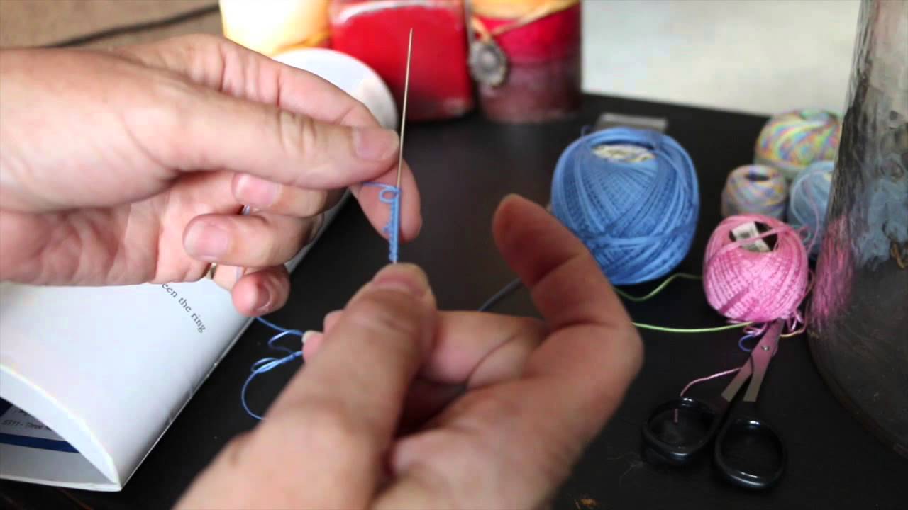 Basic Needle Tatting Tutorial