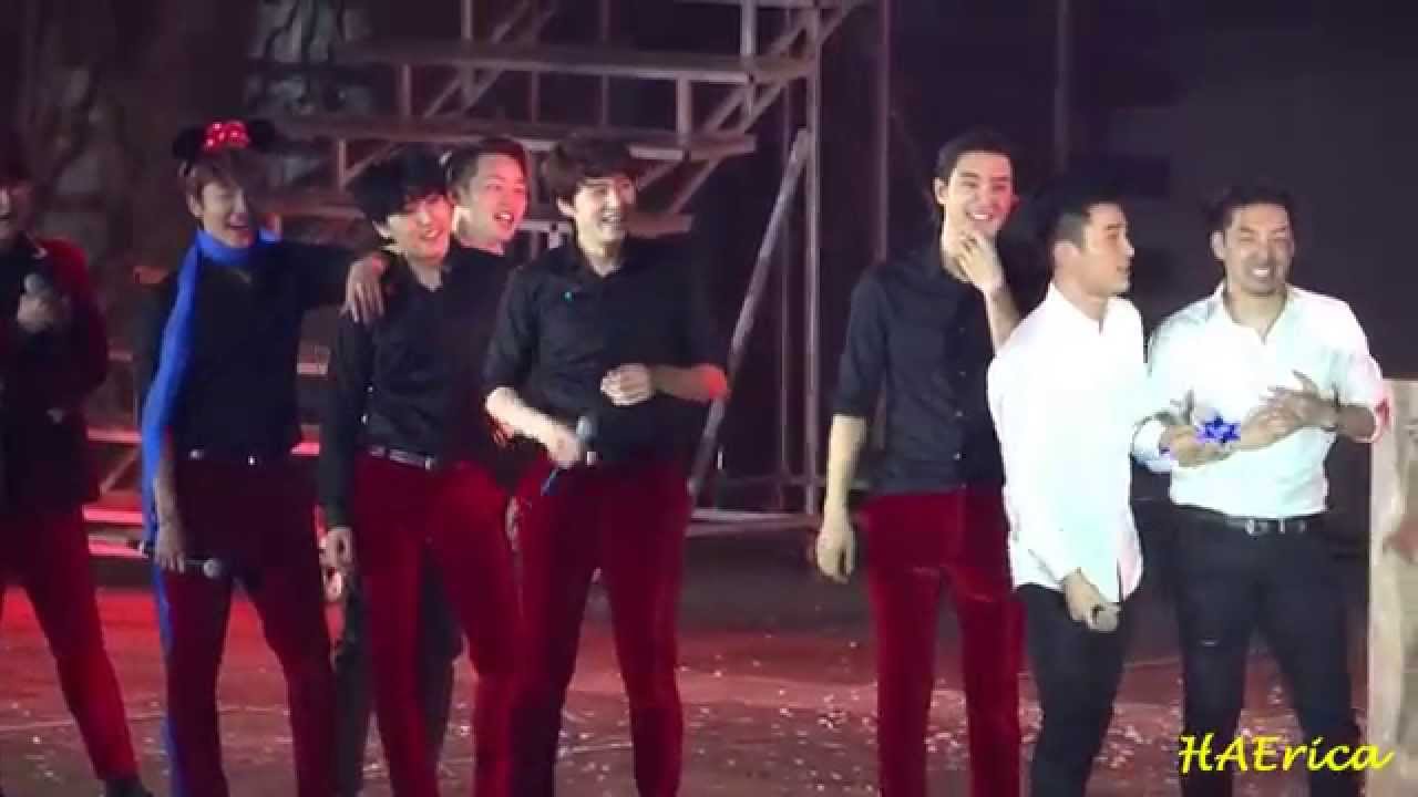 141130 SS6 in Taiwan - Ending Talk - 李東海.金希澈的代班替