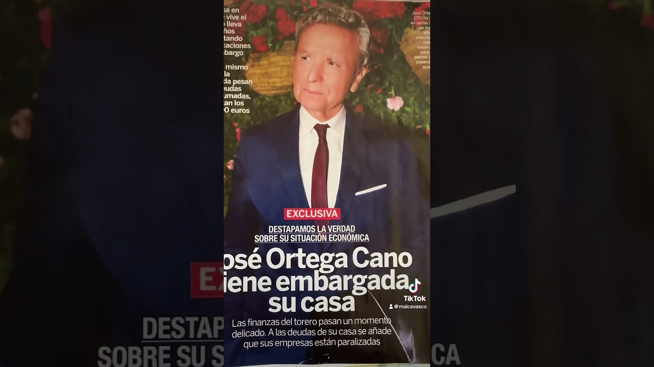 ANA MARÍA ALDON: LA GRAN MENTIRA CONTRA JOSE ORTEGA CANO: AL DESCUBIERTO