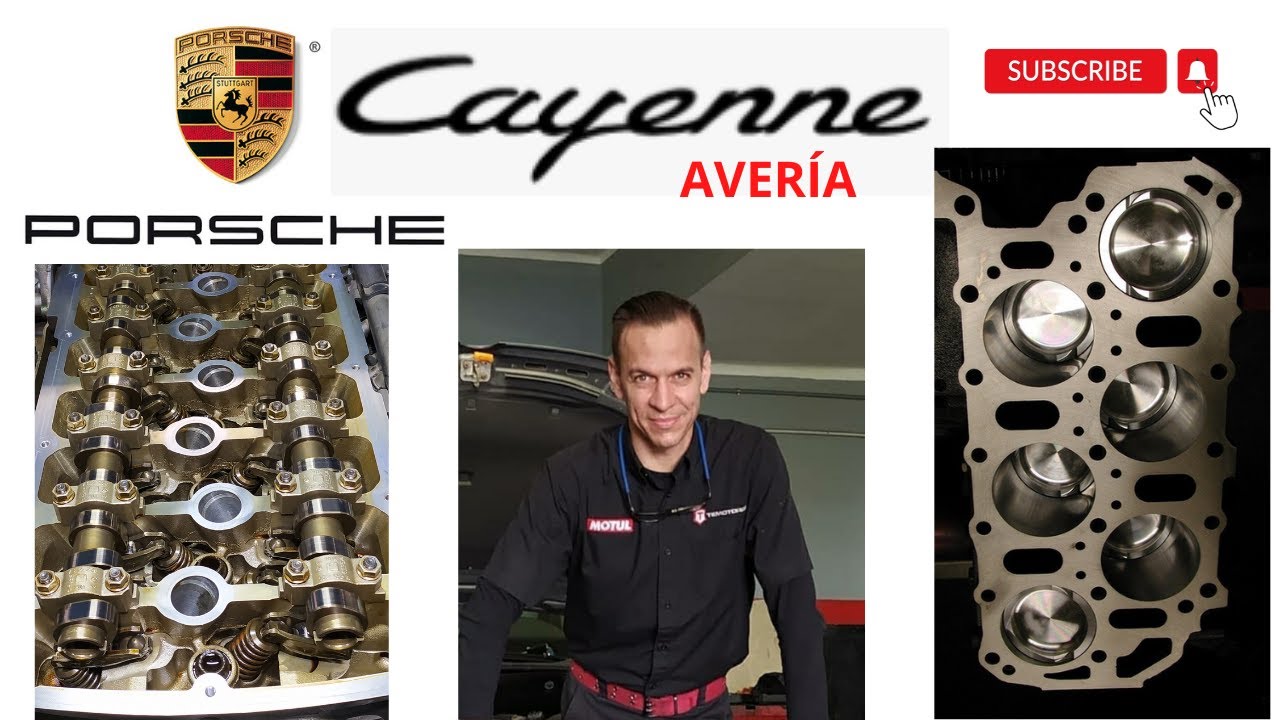 Porsche Cayenne / Pierde aceite  / Bujías / Reparar Pérdida de aceite / Colector de Admisión.