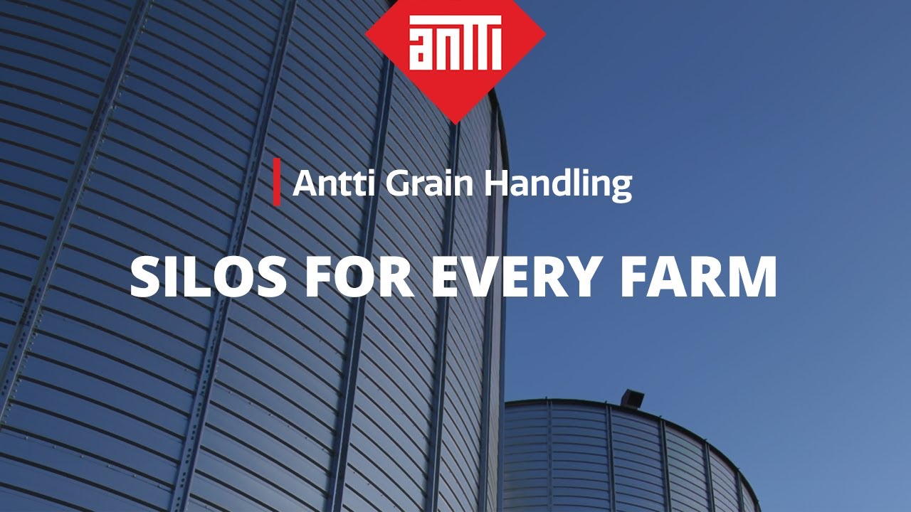 Antti-Teollisuus - Grain silos for efficient agriculture