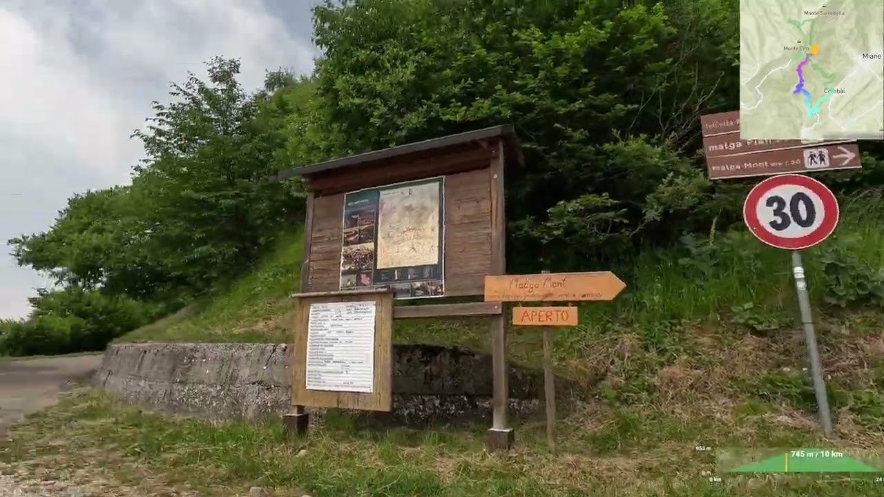 Combai - Madean - Posa Puner - Troi dei Cavai - forestale per Combai