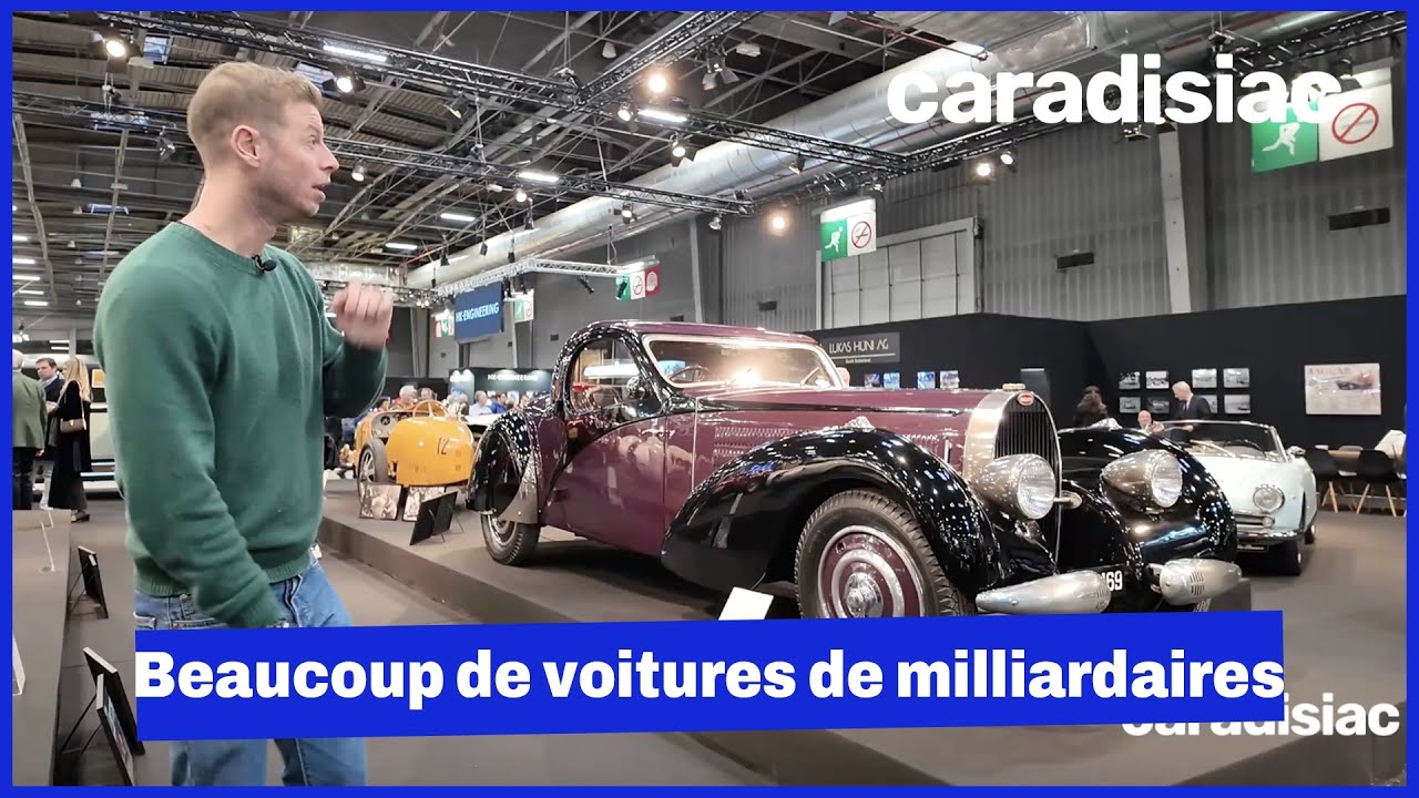 Les voitures les plus rares et ch&egrave;res du salon R&eacute;tromobile 2025