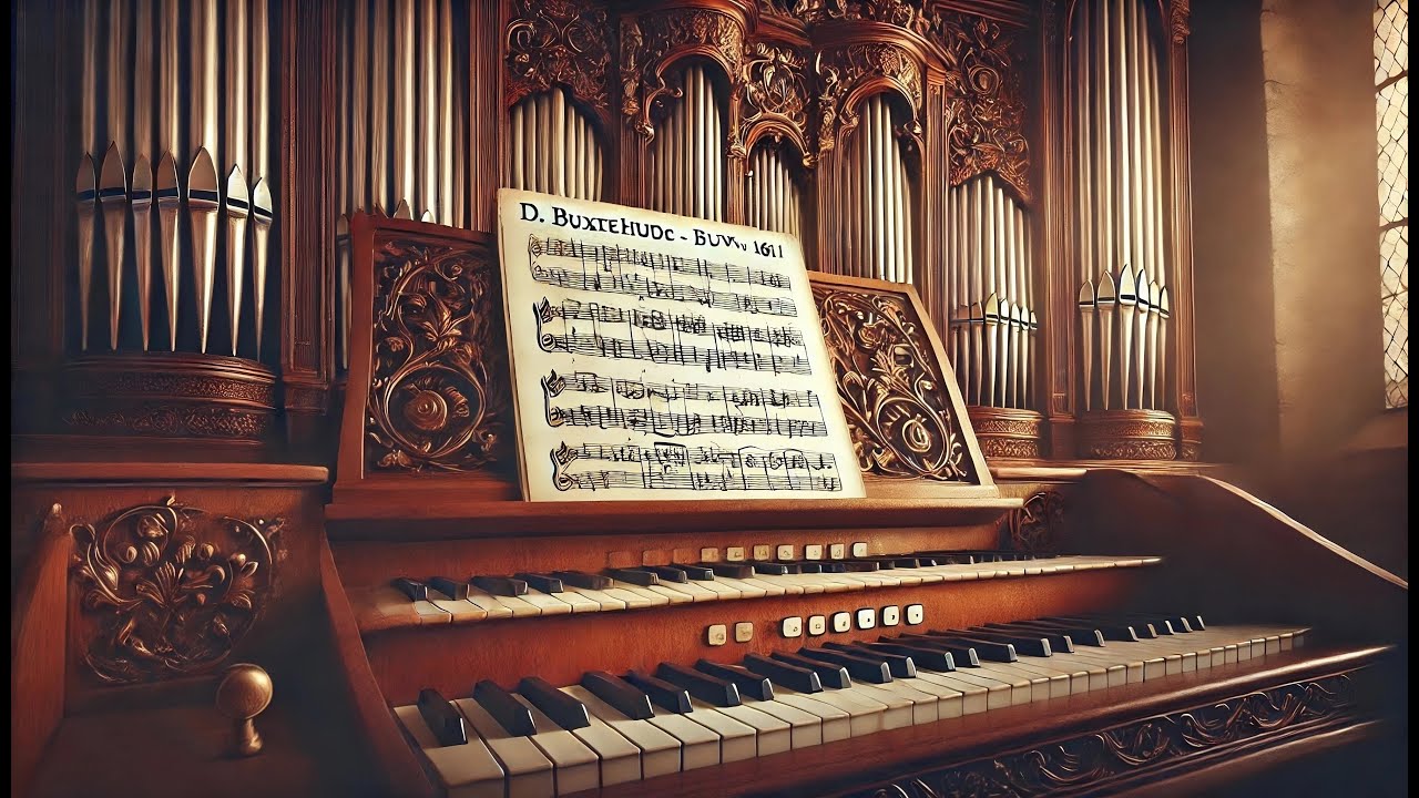 D. Buxtehude - Passacaglia in D Minor, BuxWV 161 | Baroque Masterpiece