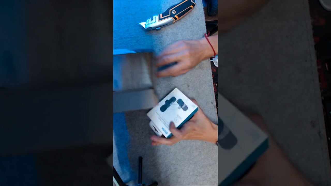 Boya BY-V10 MIKE UNBOXING 