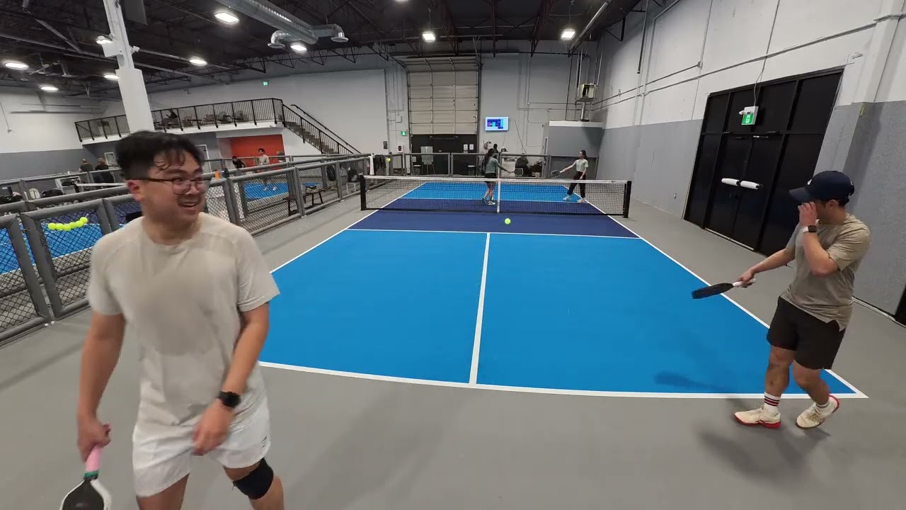 Zero Zero Pickleball: February 25, 2026 - Bily/Philip vs Viv/Jess Game 3