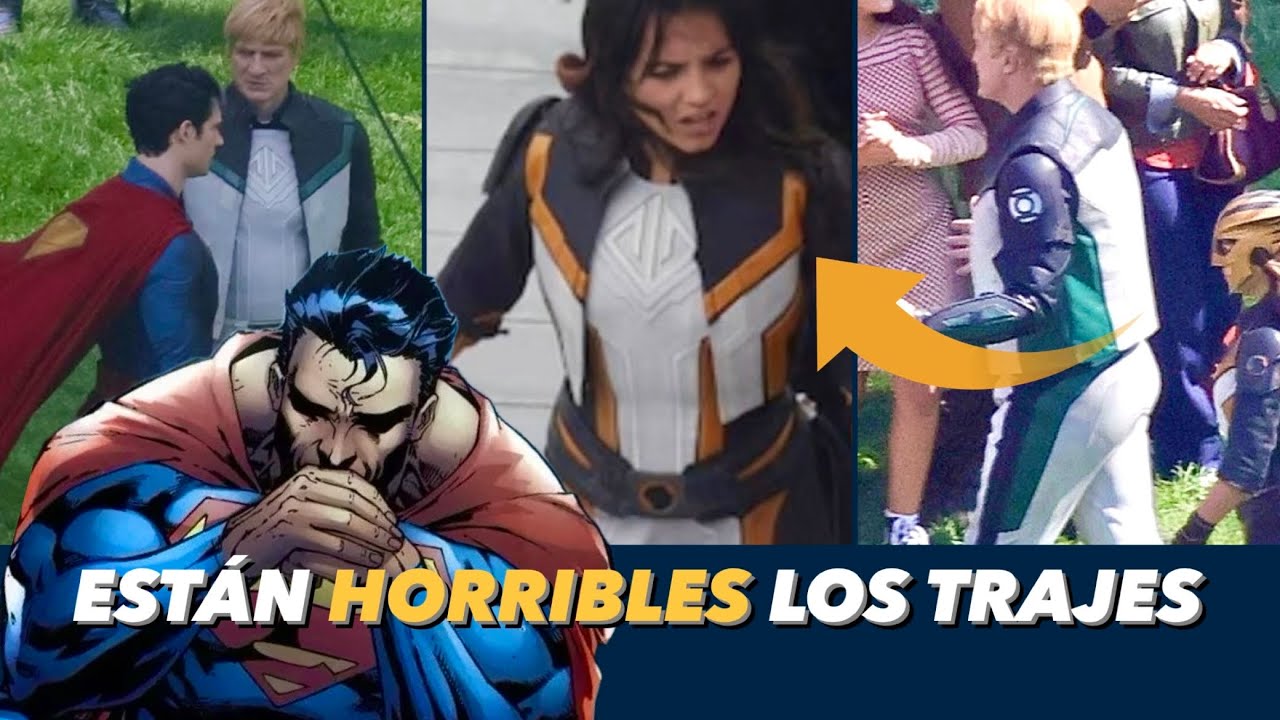 Están HORRIBLES esos trajes • Nuevas Fotos de SUPERMAN (2025)