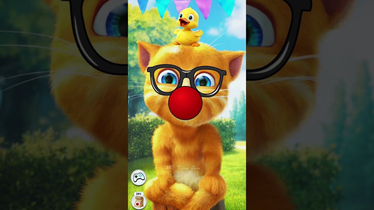 Talking Ginger FUNNY Videos 😂😂 | talking tom | talking ginger |