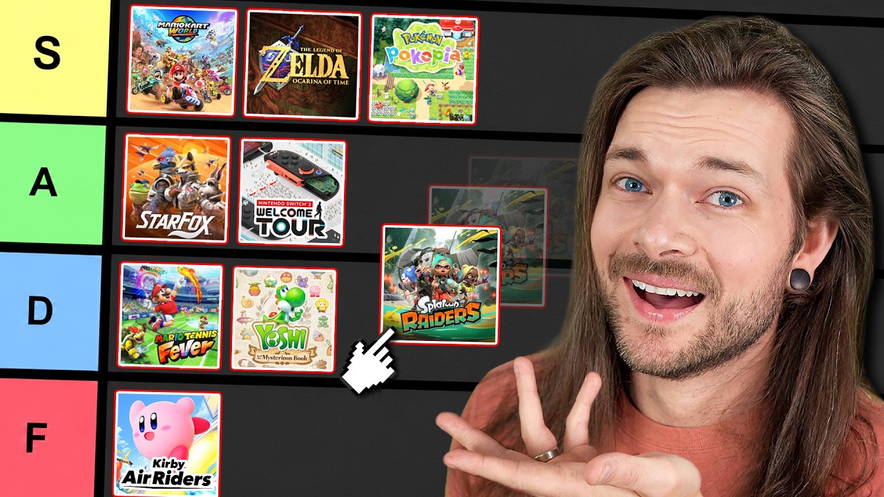 EVERY Nintendo Switch 2 Exclusive Game RANKED!