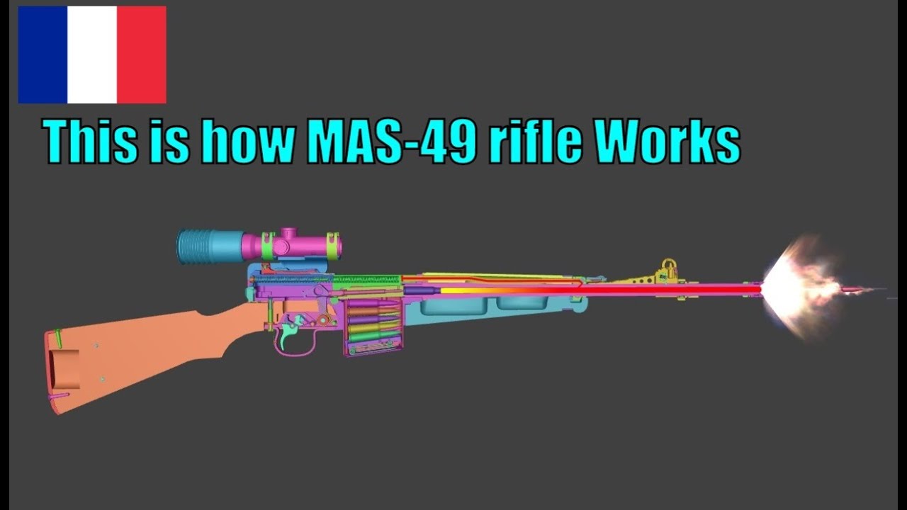 This is how MAS-49 Direct impingement rifle Works | WOG |