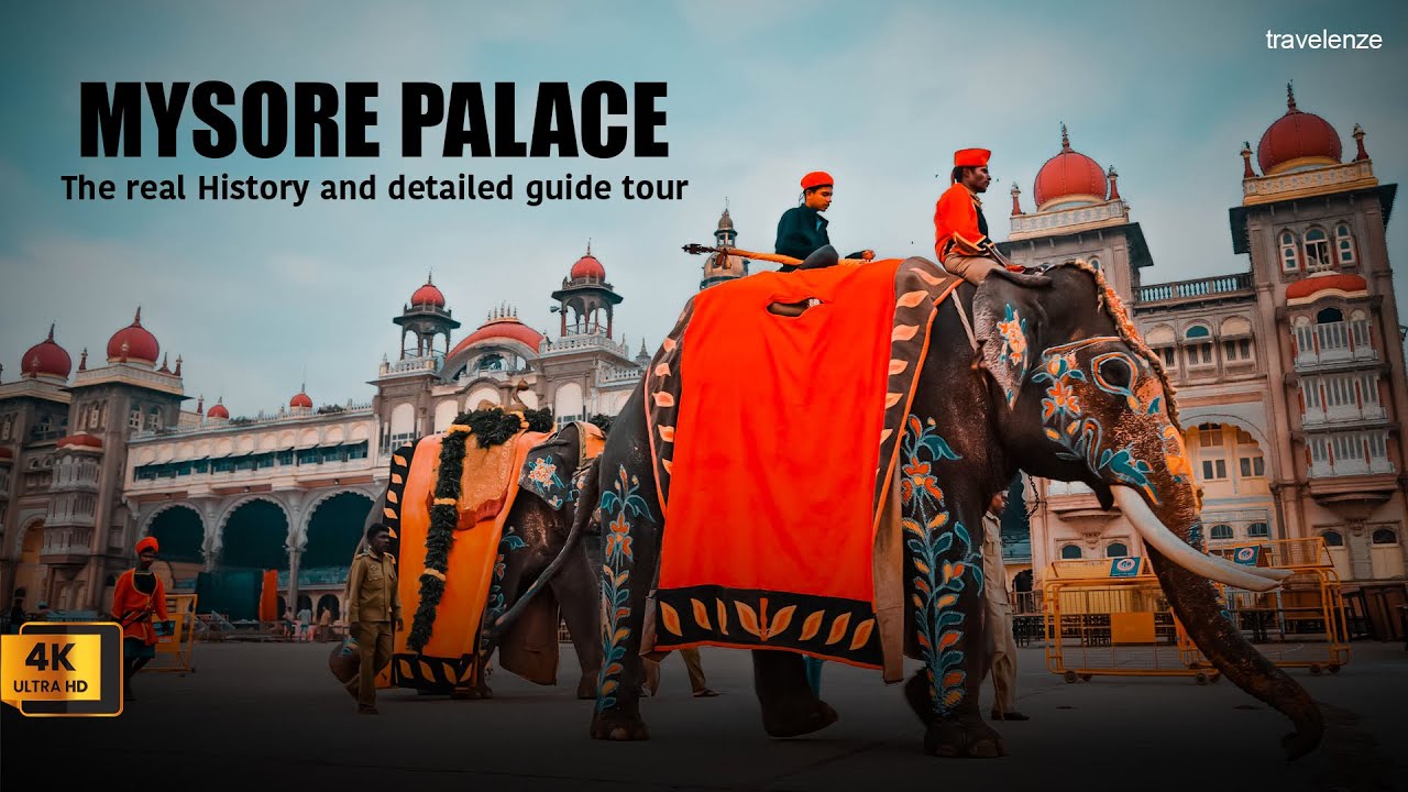 MYSORE PALACE 4K | Detailed guide tour | Malayalam | English | travelenze