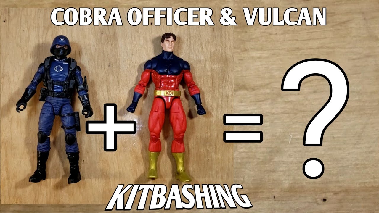 Gijoe Classified Cobra officer x Marvel legends Vulcan kitbashing Video