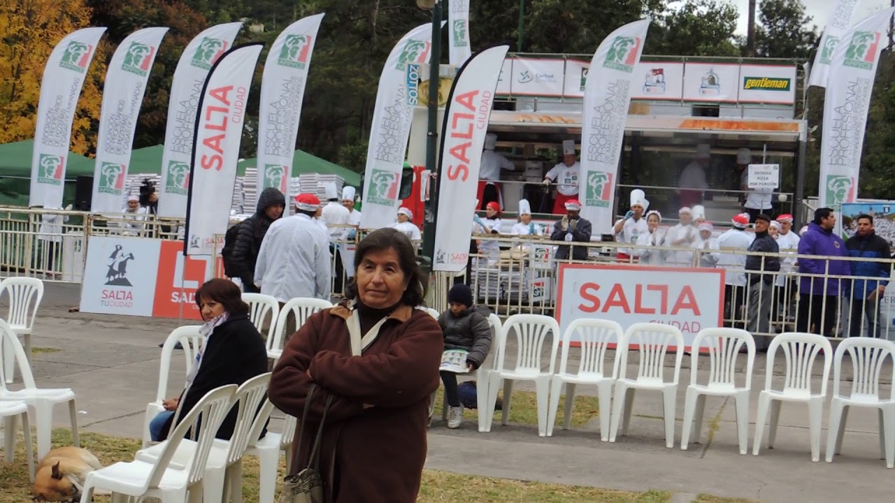 20 mil pizzas para Salta evento realizado el 3 de junio pasado.