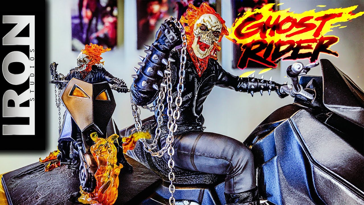 UNBOXING MARVEL COMICS | IRON STUDIOS | EXCLUSIVE | GHOST RIDER | ART SCALE 1/10 STATUE