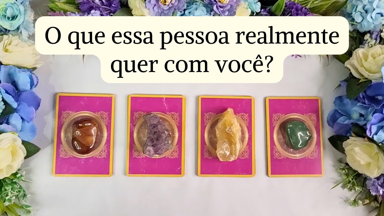 O que essa pessoa realmente quer com você? #tarot
