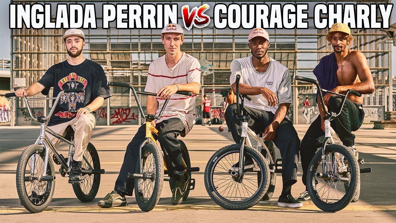 Anthony Perrin & Oriol Inglada VS Courage Adams & Charly Brown ⚔️ BMX Game of BIKE