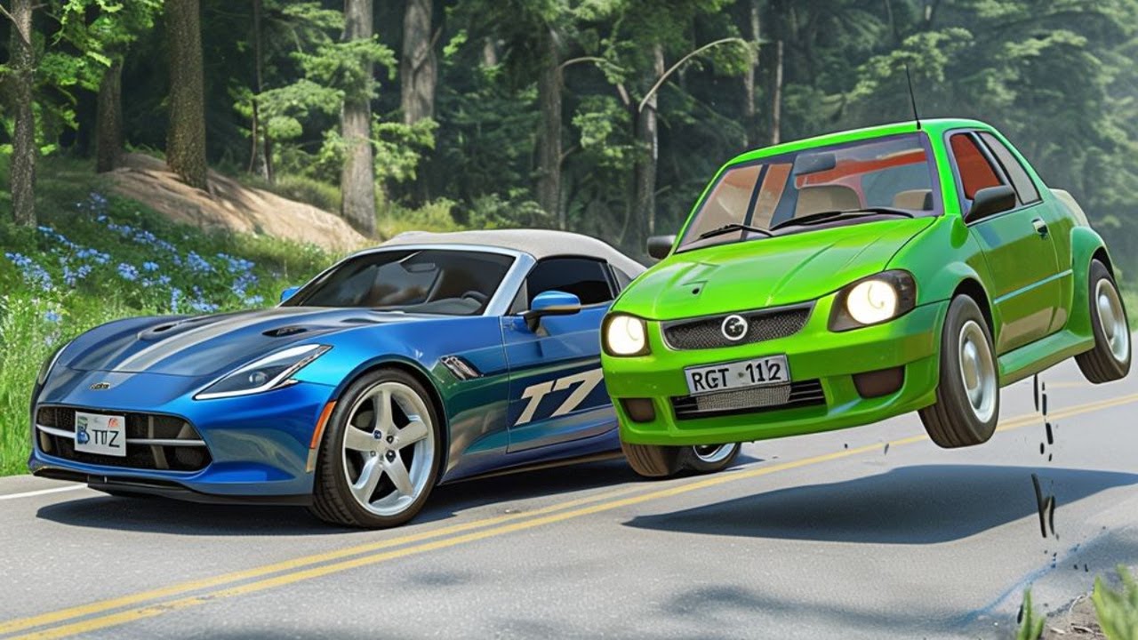 INSANE High Speed Car Crashes | BeamNG Drive 💥