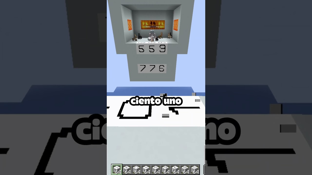 ADIVINARE EL N&Uacute;MERO? 2 😯🛑 #minecraftpe #minecraftshorts #minecraftmemes #minecraftespa&ntilde;ol