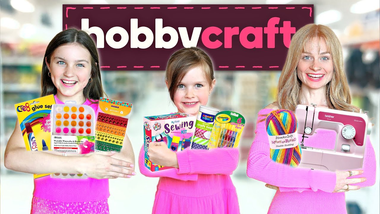 БЕЗ БЮДЖЕТНЫХ ПОКУПОК в HOBBYCRAFT! | Family Fizz