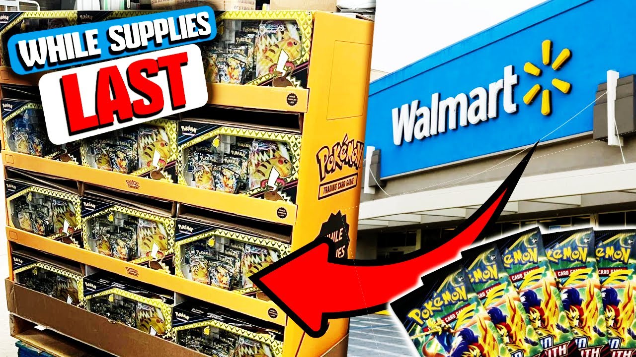 WALMART Black Friday Pokemon Cards Are HERE! (Unboxing)
