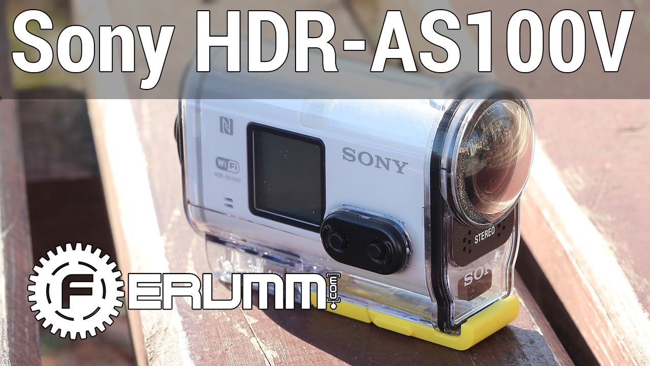 Обзор экшн-камеры Sony HDR-AS100V и пульта RM-LVR1 от FERUMM.COM