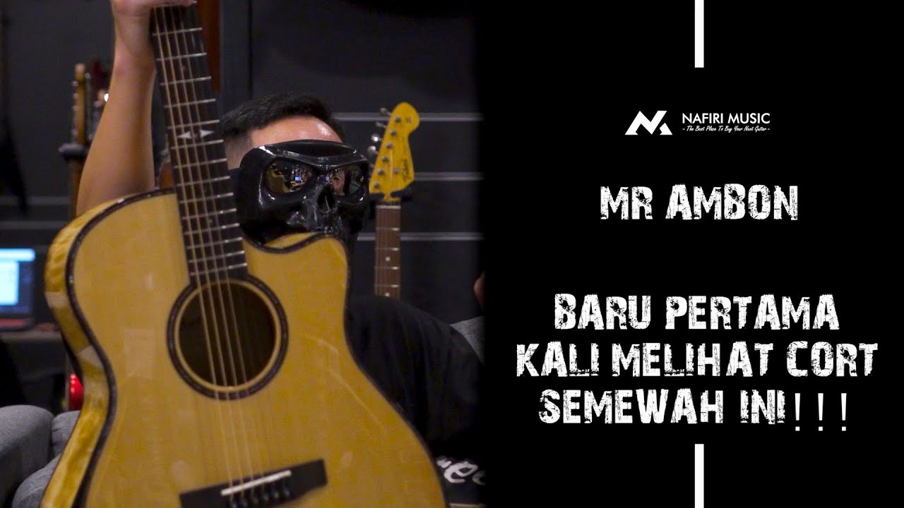 Pernah Lihat Gitar Cort Dengan Tampilan Seperti Ini??