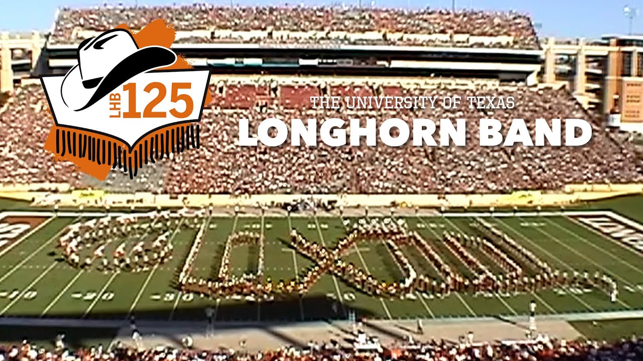 125 Seasons of The University of Texas Longhorn Band (Stadium Video)